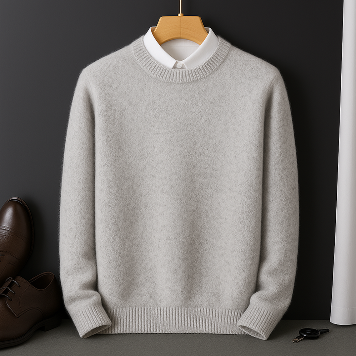 Saint Aurell Valencia Ultra-Soft Cashmere Sweater Men&