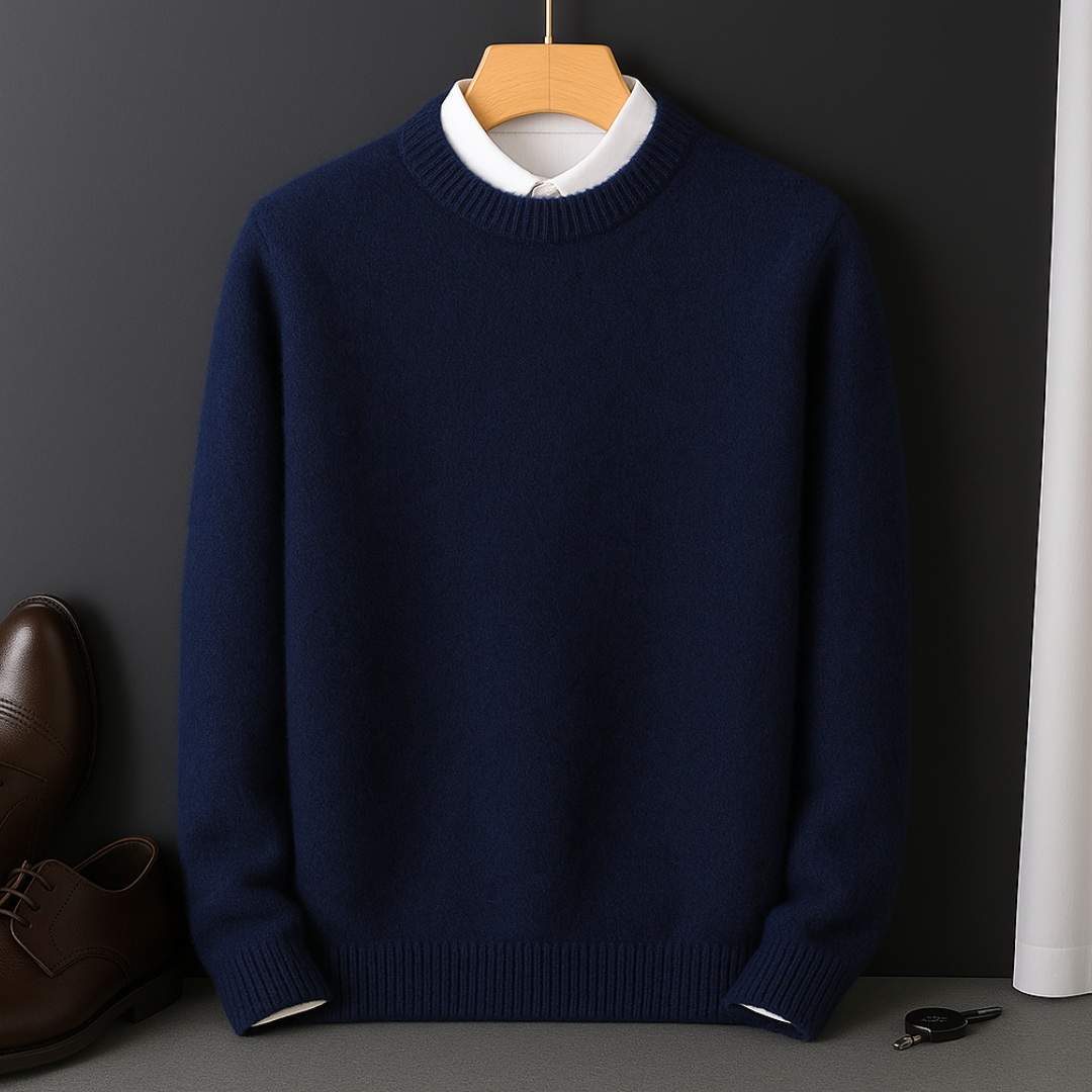Saint Aurell Valencia Ultra-Soft Cashmere Sweater Men&