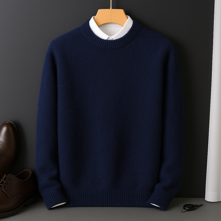 Saint Aurell Valencia Ultra-Soft Cashmere Sweater Men&