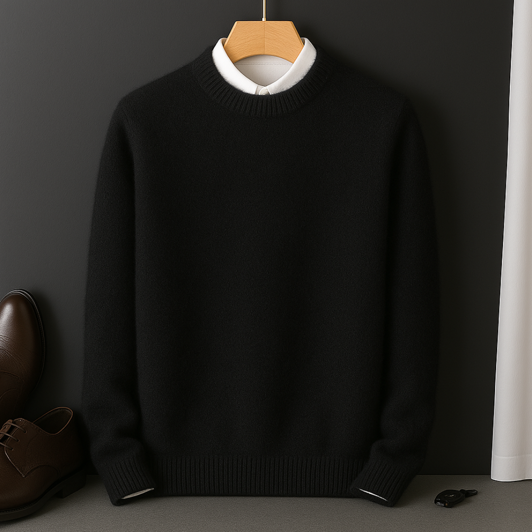 Saint Aurell Valencia Ultra-Soft Cashmere Sweater Men&