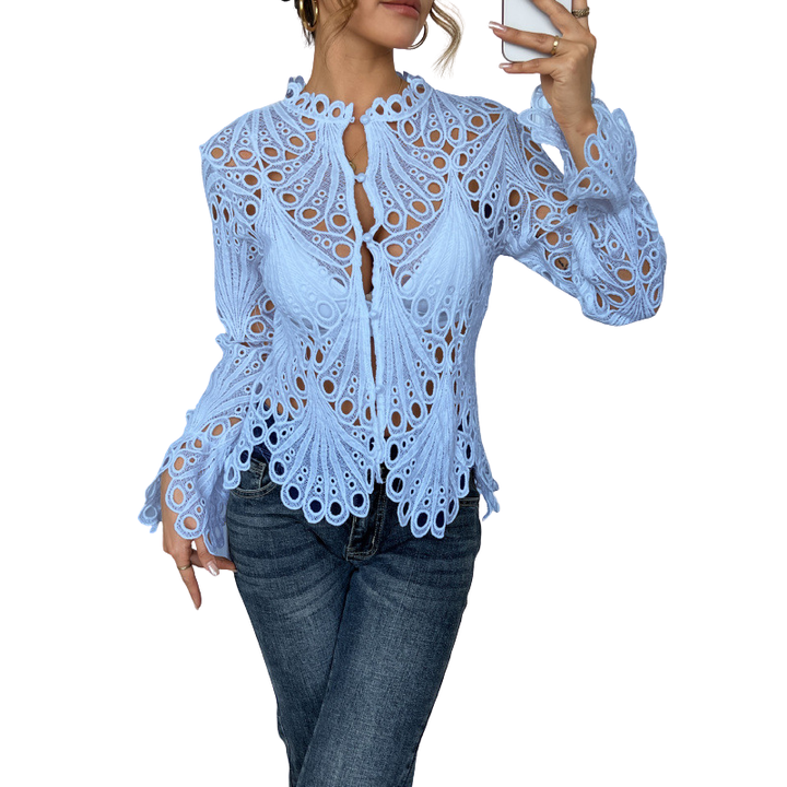 https://cdn.shopify.com/s/files/1/0830/7487/5738/files/Katie___Lace_Cutwork_Tie-Front_Blouse_2.png?v=1778598147