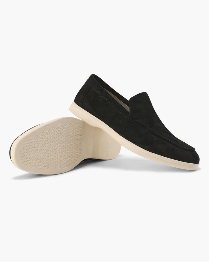 Elliot &amp; Stone Marcello Suede Loafers with Supportive Insole