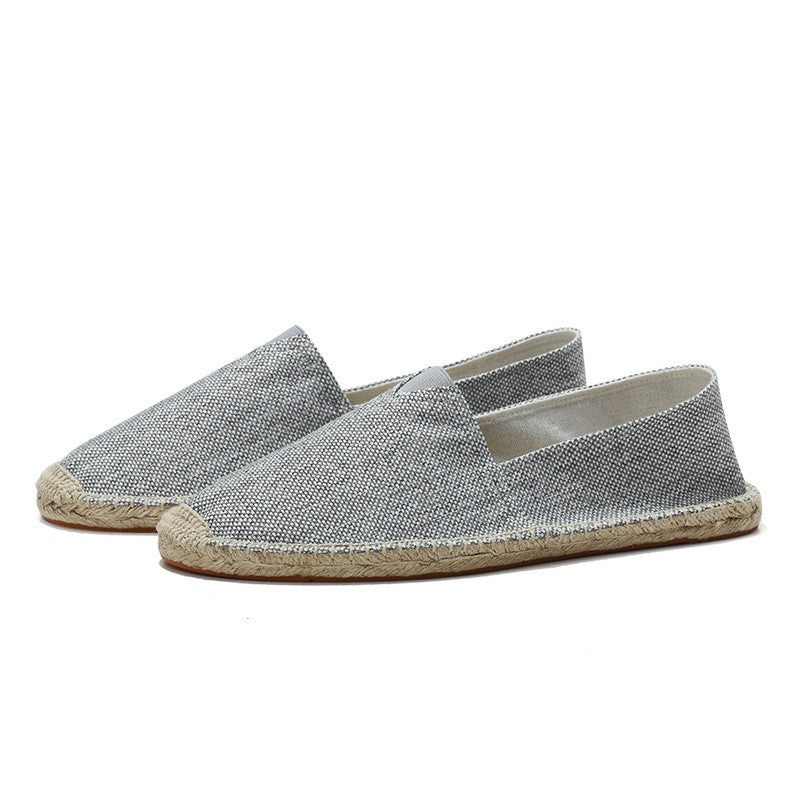 Elliot & Stone Brookshire Linen Espadrilles Men's Slip-On Shoes