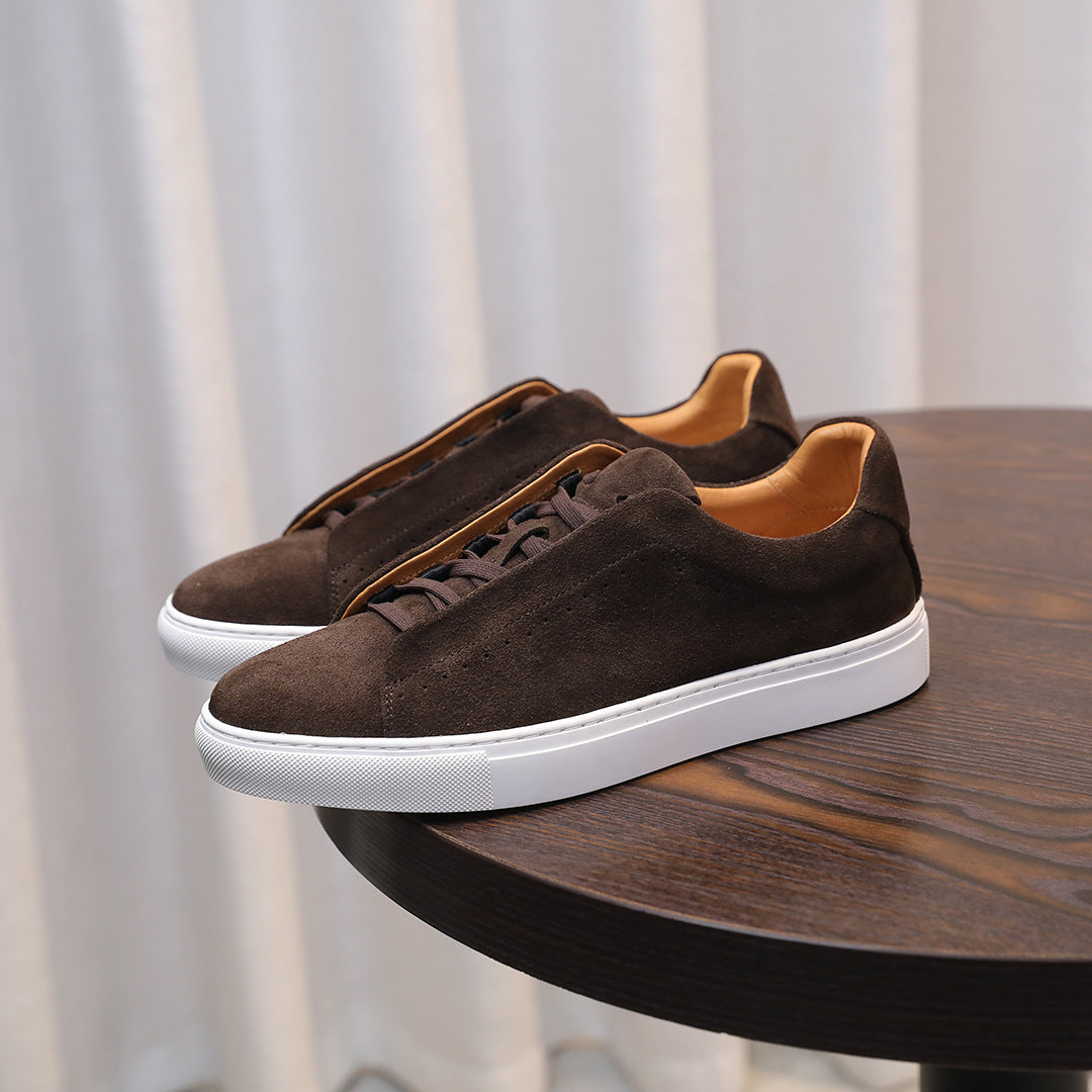 Saint Aurell Ellis Suede Shoes Men&