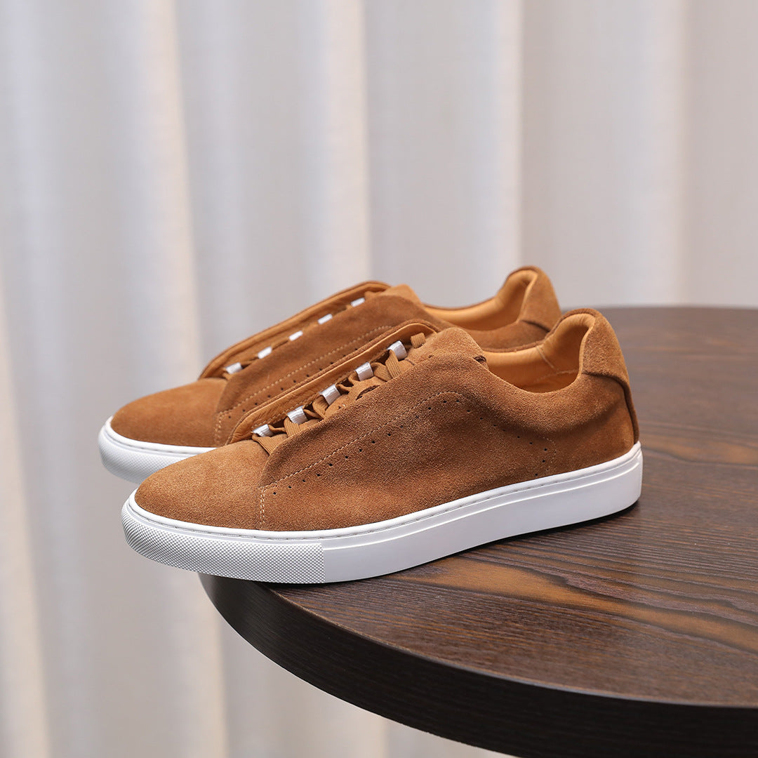 Saint Aurell Ellis Suede Shoes Men's Comfortable Lightweight Sneakers