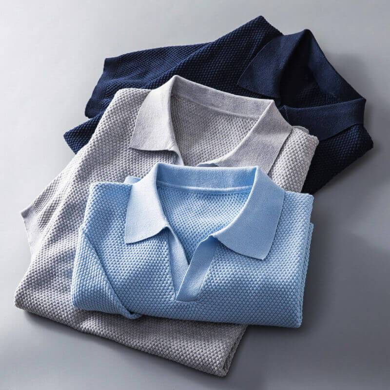 Saint Aurell St. Tropez Polo Egyptian Piuma Cotton