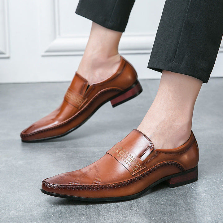 Saint Aurell Oxford Penny Loafer Faux Leather Slip-On