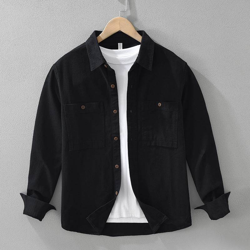 Saint Aurell Sorrento 100% Cotton Overshirt Relaxed Fit
