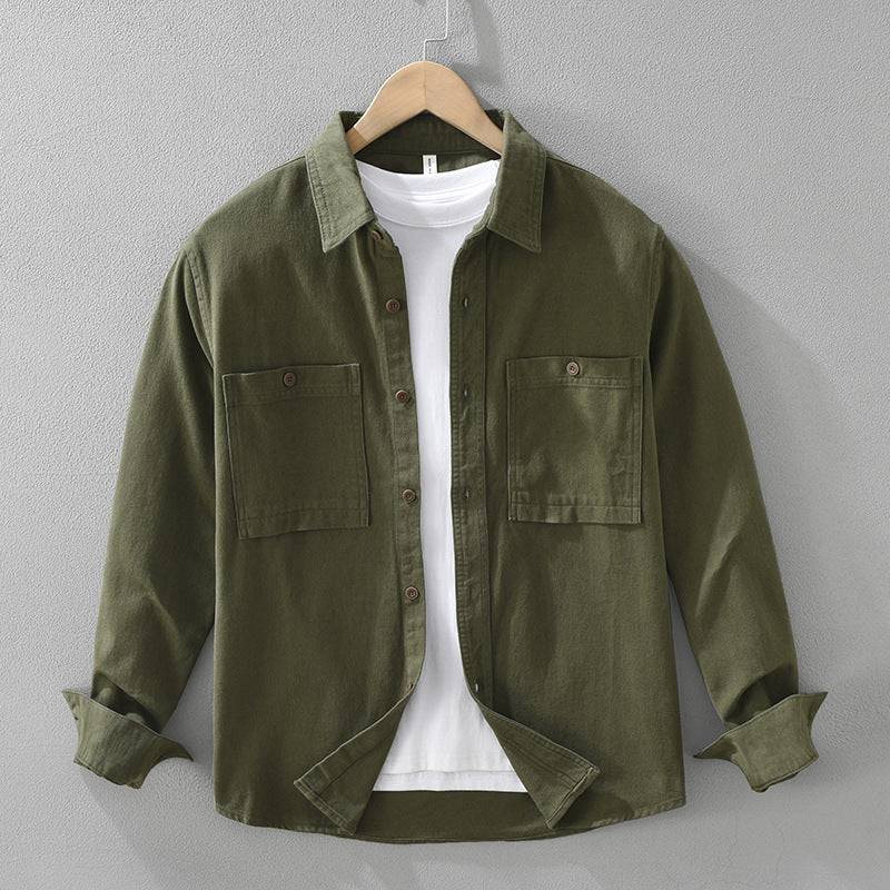 Saint Aurell Sorrento 100% Cotton Overshirt Relaxed Fit