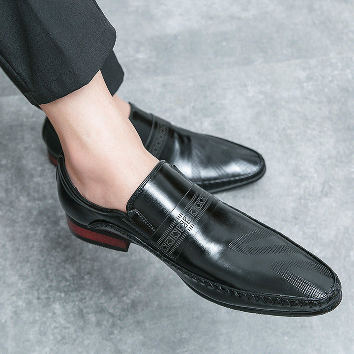 Saint Aurell Oxford Penny Loafer Faux Leather Slip-On