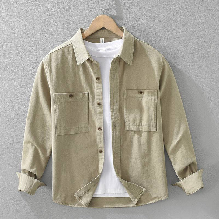 Saint Aurell Sorrento 100% Cotton Overshirt Relaxed Fit