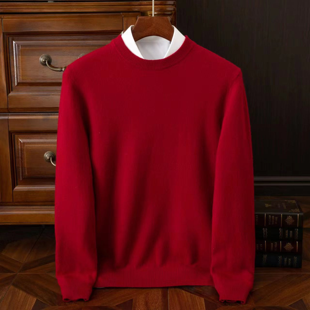 Saint Aurell Redmond Merino Knit Wool Sweater Mid-Weight