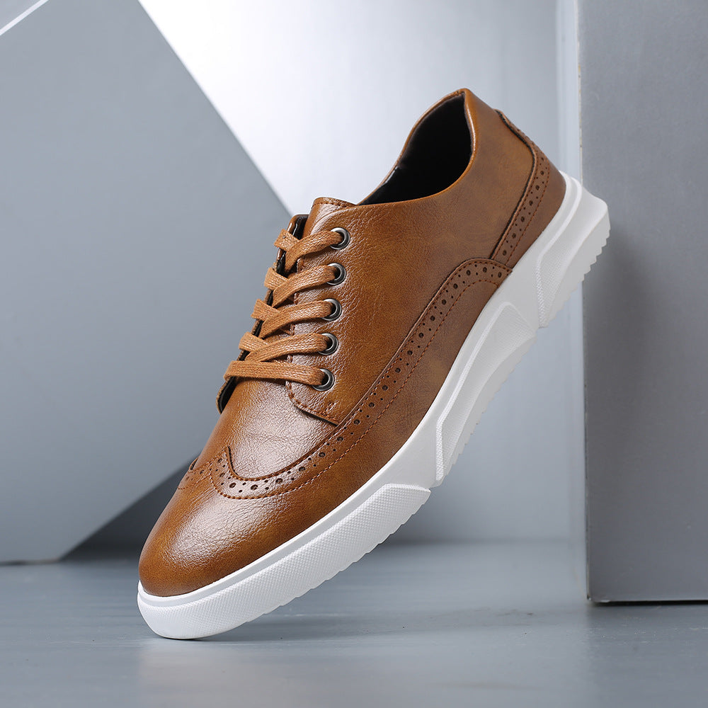 Elliot &amp; Stone Calver Leather Brogue Sneakers