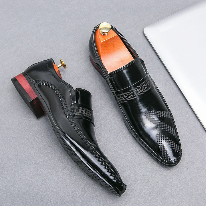 Saint Aurell Oxford Penny Loafer Faux Leather Slip-On
