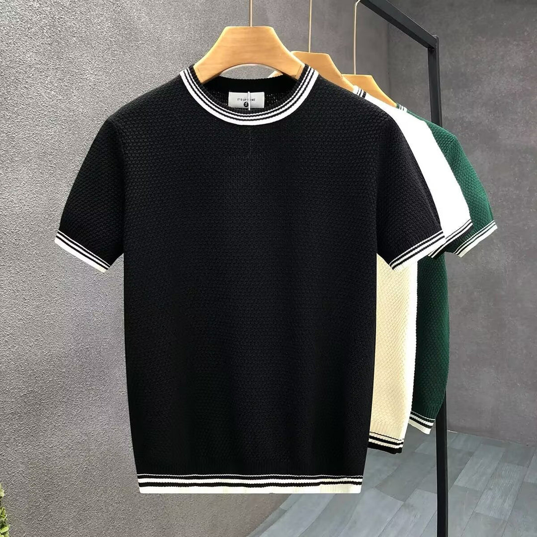 Saint Aurell Dante Crewneck Premium Cotton Knit Sweater