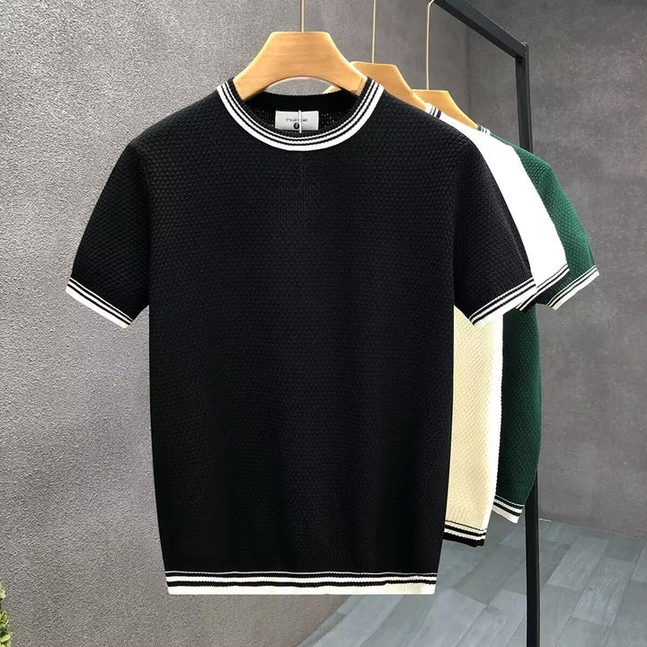 Saint Aurell Dante Crewneck Premium Cotton Knit Sweater