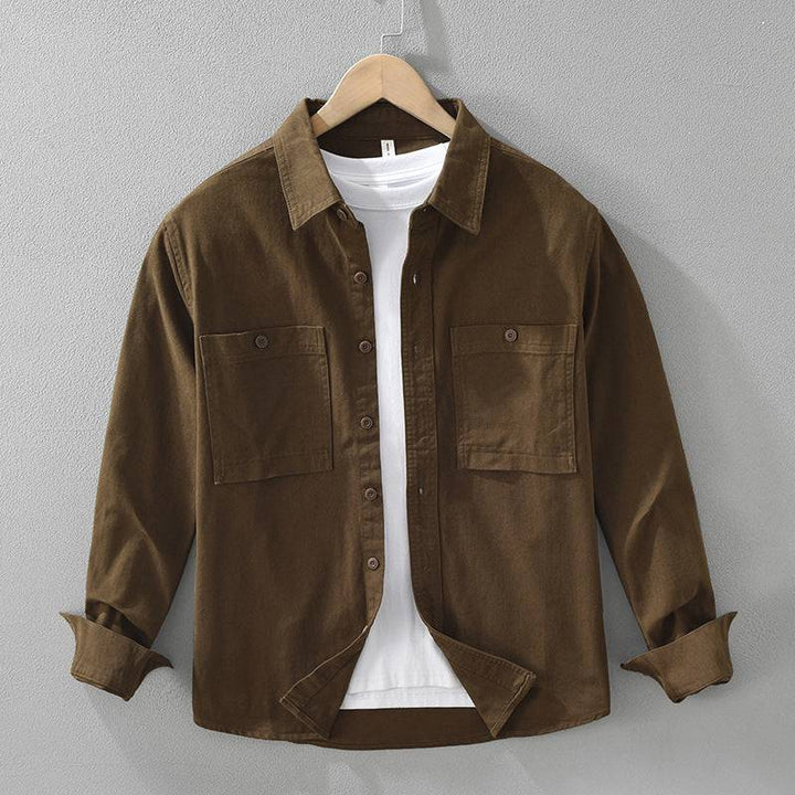 Saint Aurell Sorrento 100% Cotton Overshirt Relaxed Fit