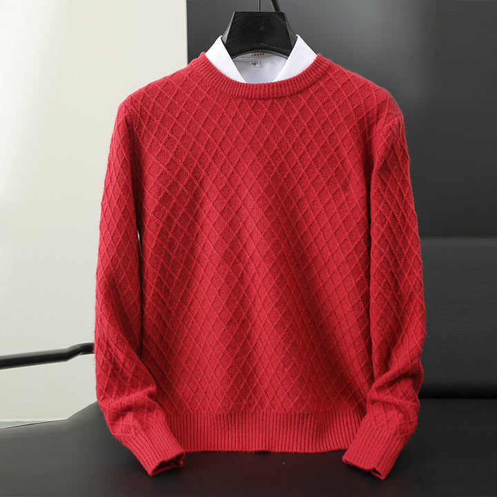 Saint Aurell Hartswell Cashmere Blend Crew Neck Sweater