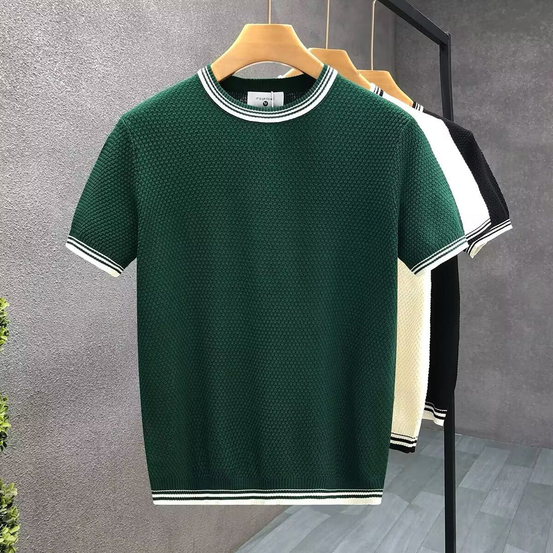 Saint Aurell Dante Crewneck Premium Cotton Knit Sweater