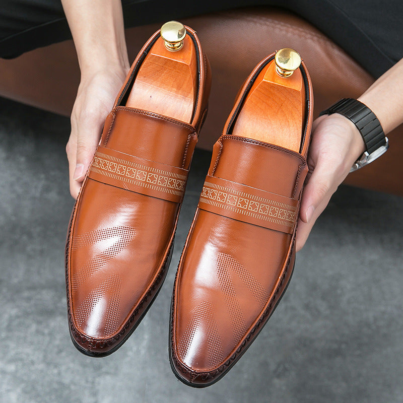 Saint Aurell Oxford Penny Loafer Faux Leather Slip-On