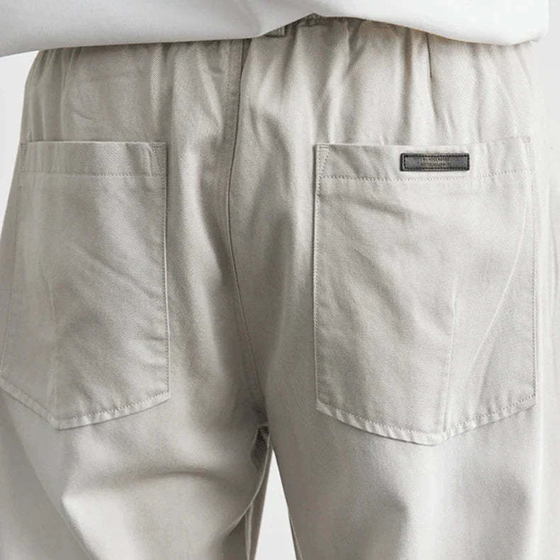 Saint Aurell Kuro Wide-Leg Pants Brushed Cotton