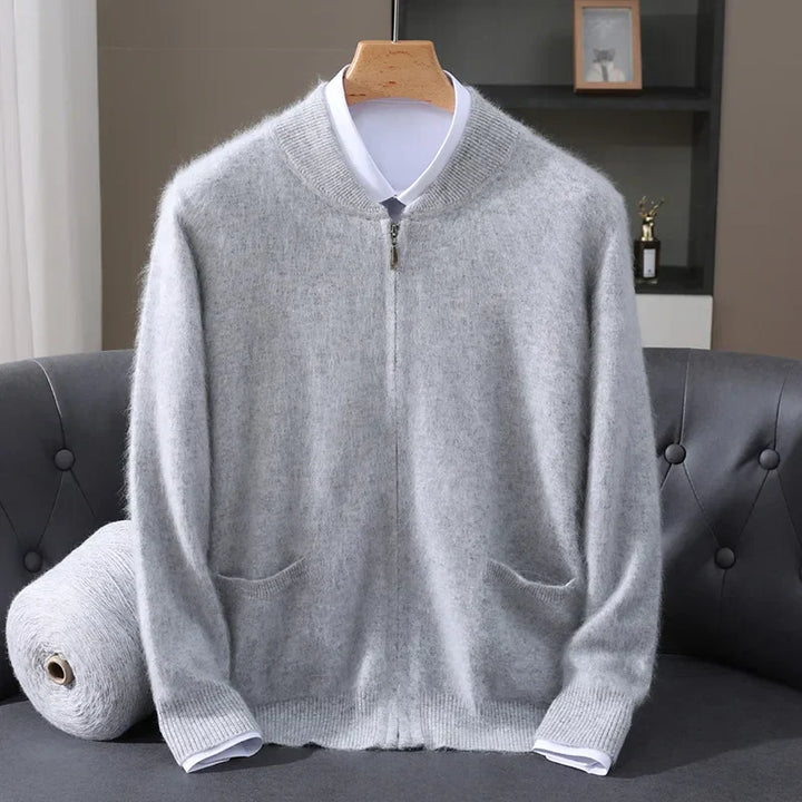 Saint Aurell Montreux Cashmere Zip Cardigan
