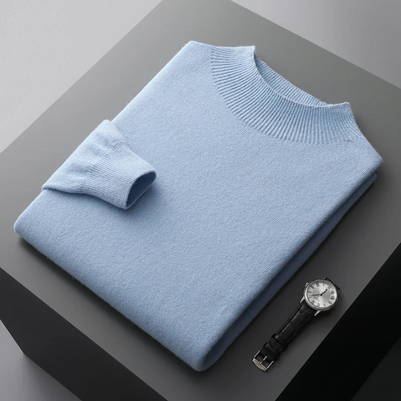 Saint Aurell Ashbury Cashmere Half-Neck Sweater