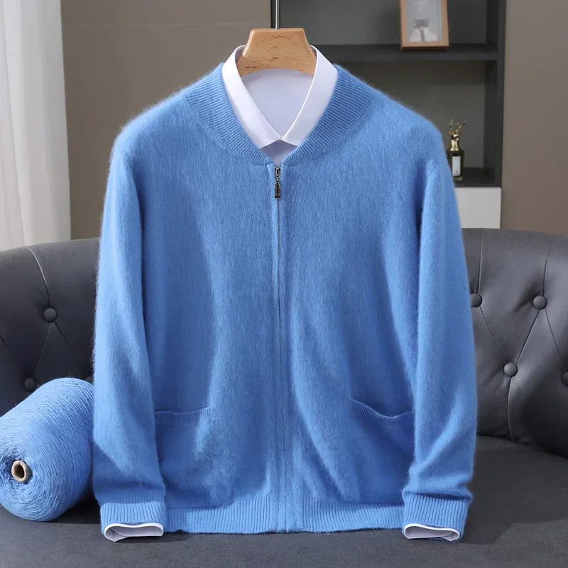 Saint Aurell Montreux Cashmere Zip Cardigan