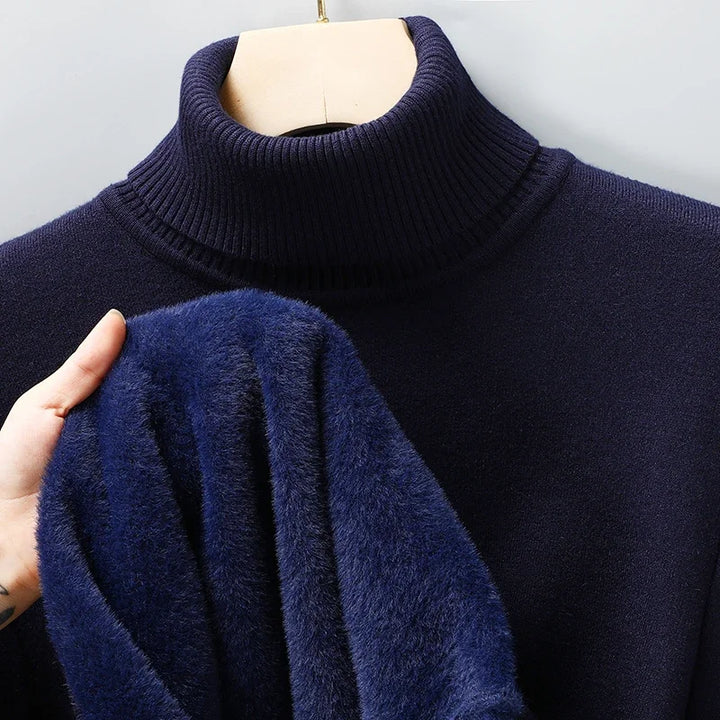 Saint Aurell Marcel Merino Wool Turtleneck Sweater