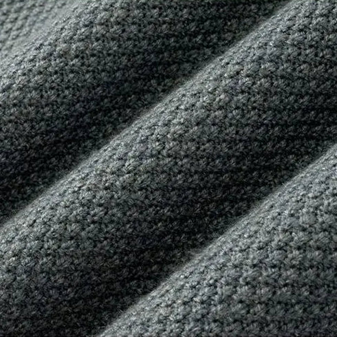 Saint Aurell Alderley Jacquard Knit Mock Neck Sweater