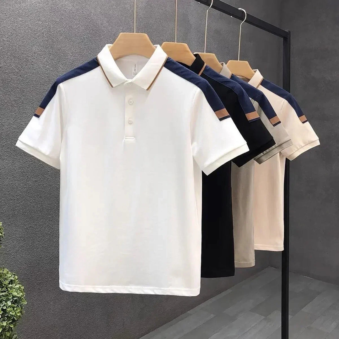 Saint Aurell Saint Polo Slim Fit Cotton Blend Men's Shirt