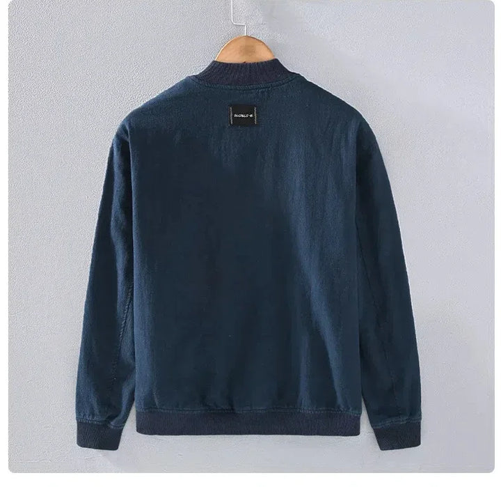 Saint Aurell Vancouver Bomber Jacket Mid-Weight Zip Closure
