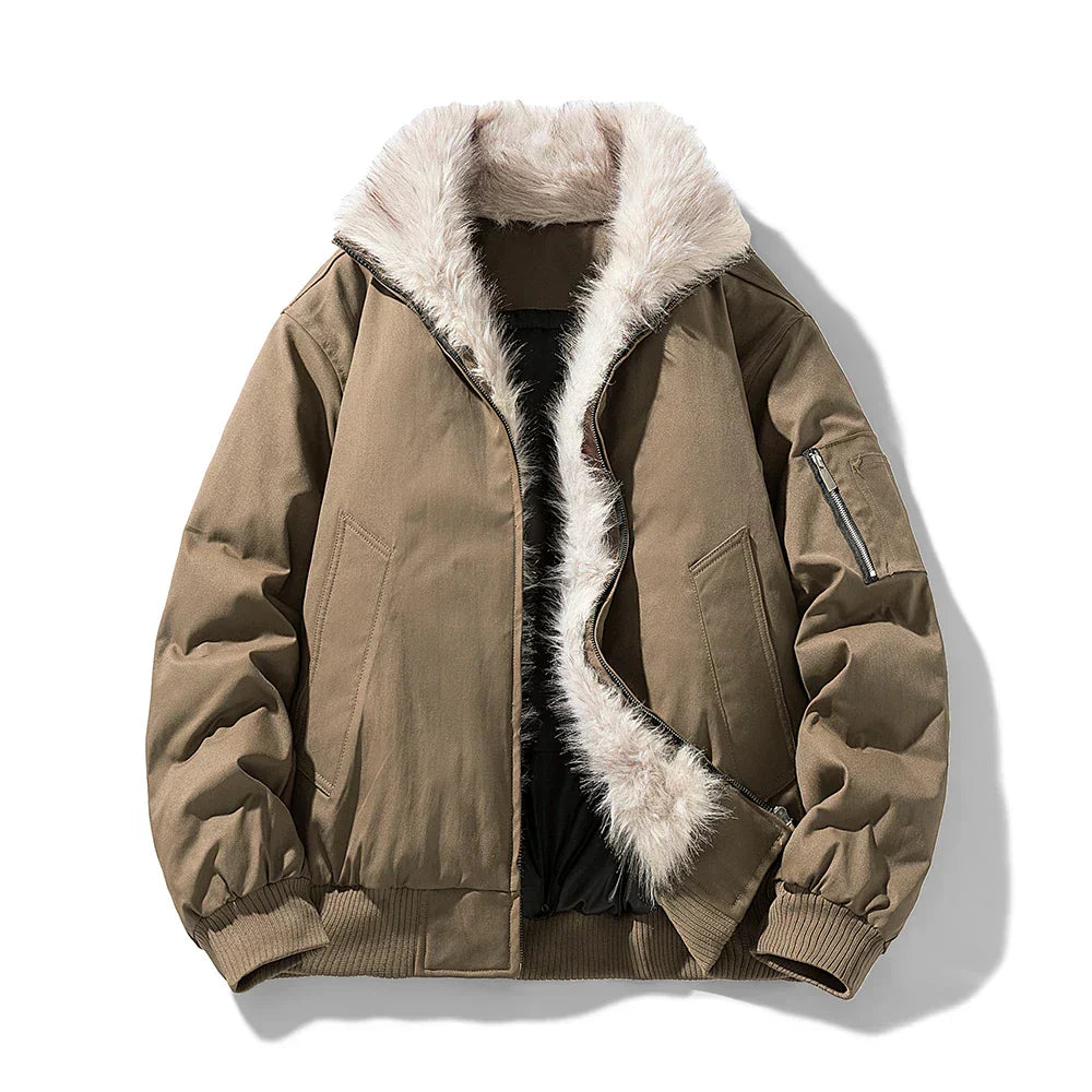 Saint Aurell Arctic Vale Jacket Wind-Resistant Faux Fur Lined