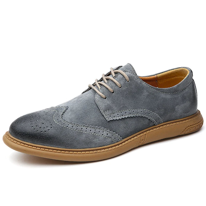 Elliot &amp; Stone Marlo Suede Brogue Lace-Up Shoes