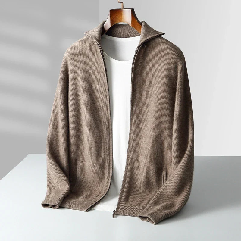 Saint Aurell Lucerne Cashmere Polo Sweater