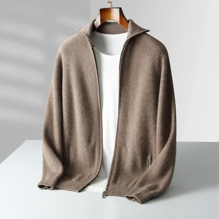Saint Aurell Lucerne Cashmere Polo Sweater