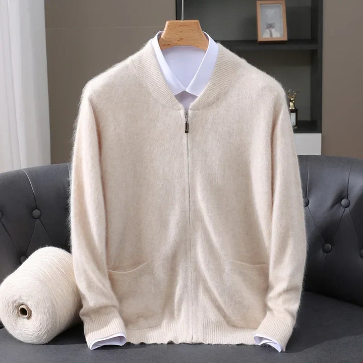Saint Aurell Montreux Cashmere Zip Cardigan