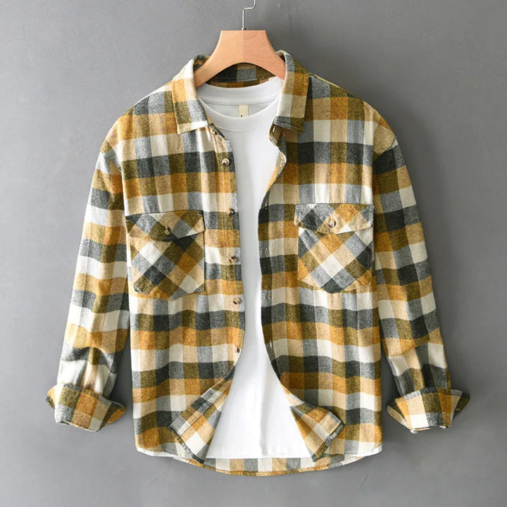 Saint Aurell Jackson Flannel Men&