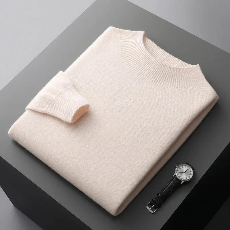 Saint Aurell Ashbury Cashmere Half-Neck Sweater