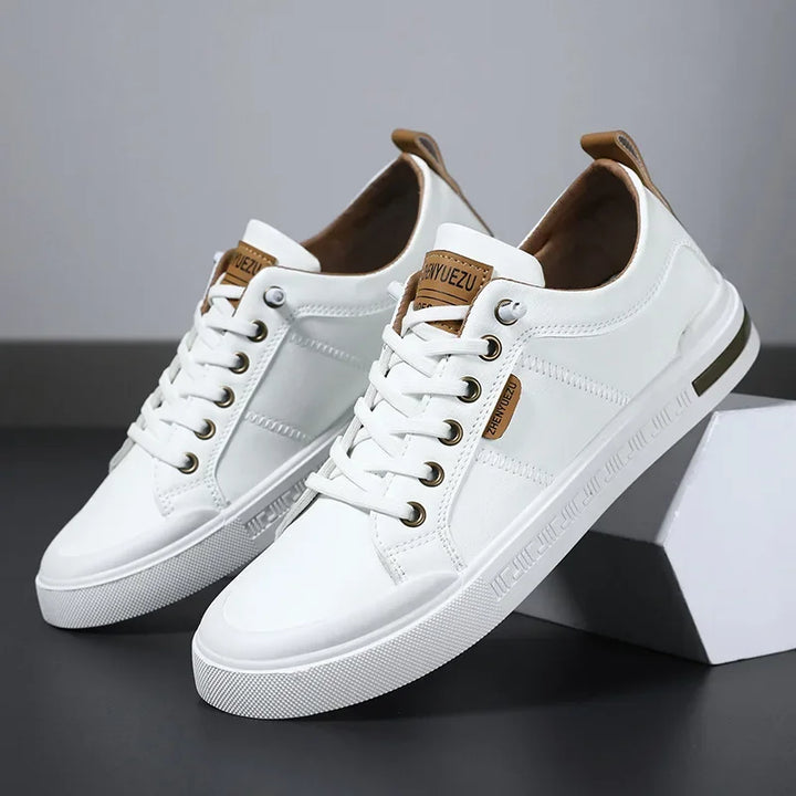 Elliot &amp; Stone Belnor Two-Tone Leather Casual Sneakers