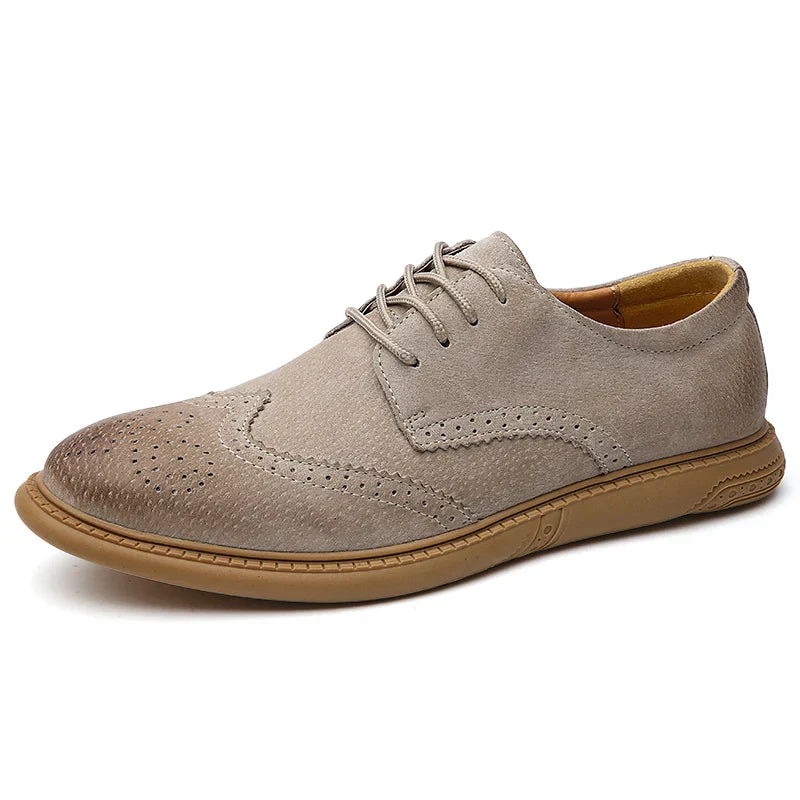 Elliot &amp; Stone Marlo Suede Brogue Lace-Up Shoes