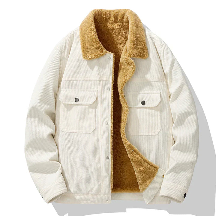 Saint Aurell Corso Corduroy Jacket Merino Wool Lined
