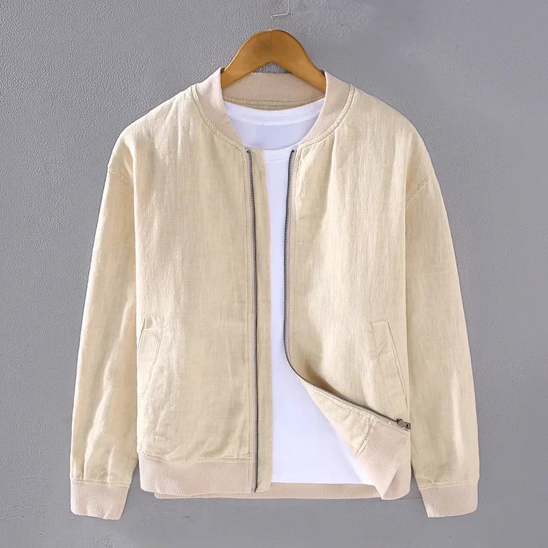 Saint Aurell Vancouver Bomber Jacket Mid-Weight Zip Closure
