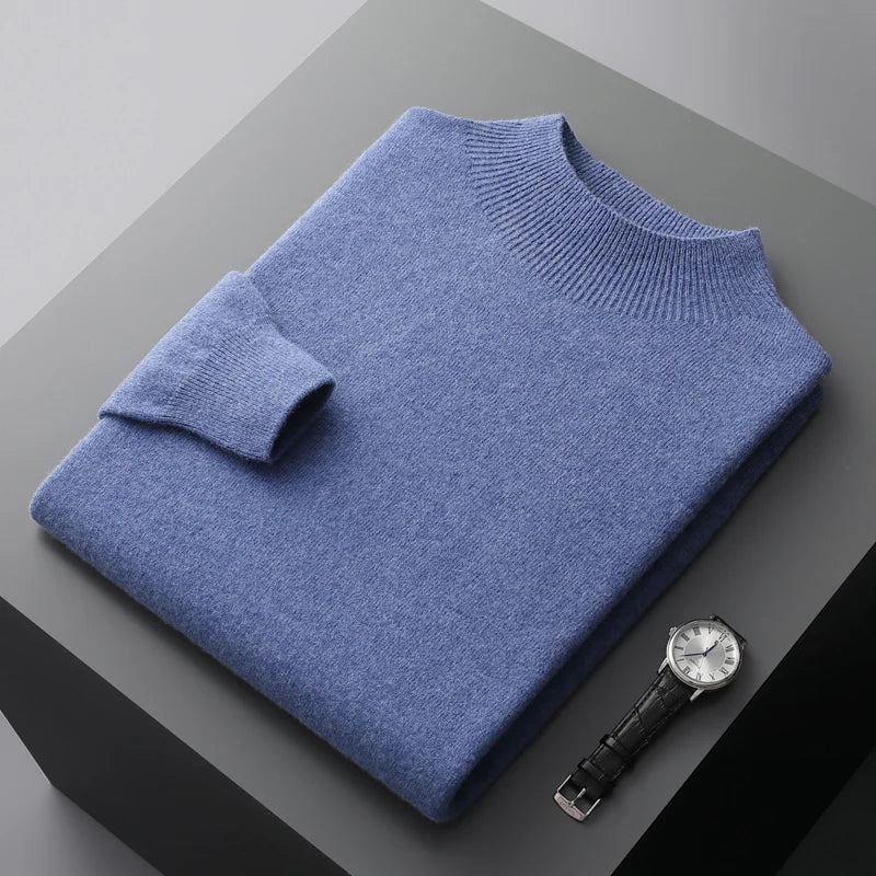 Saint Aurell Ashbury Cashmere Half-Neck Sweater