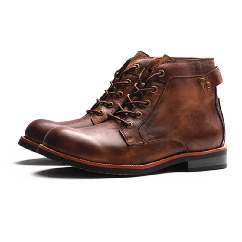 Saint Aurell Kingsford Premium Leather High-Top Boot