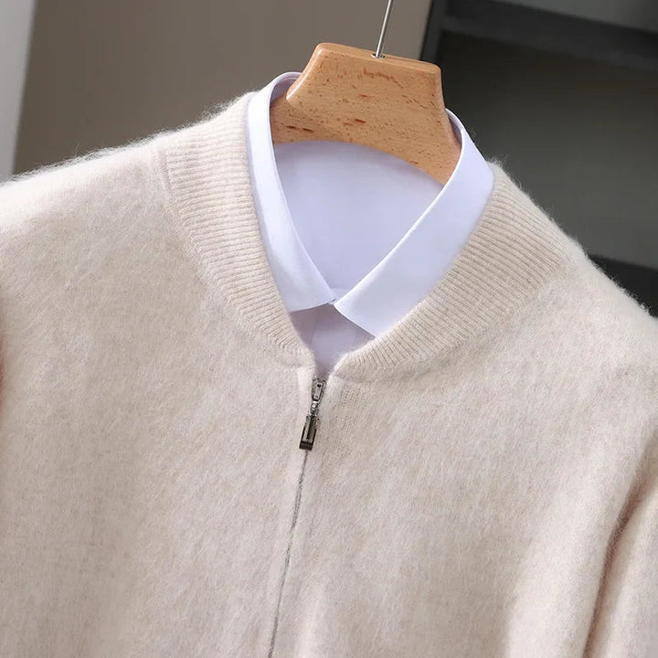 Saint Aurell Montreux Cashmere Zip Cardigan