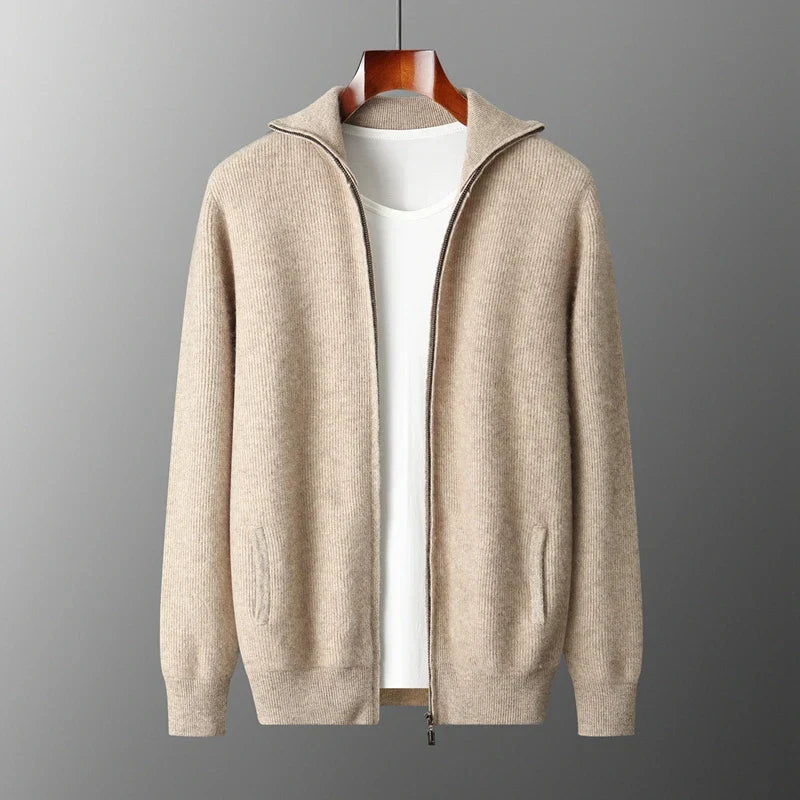 Saint Aurell Lucerne Cashmere Polo Sweater