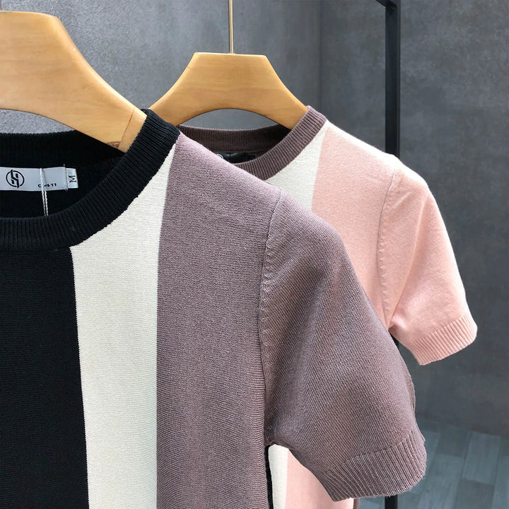 Saint Aurell Alban Crewneck Cotton Long Sleeve Sweater