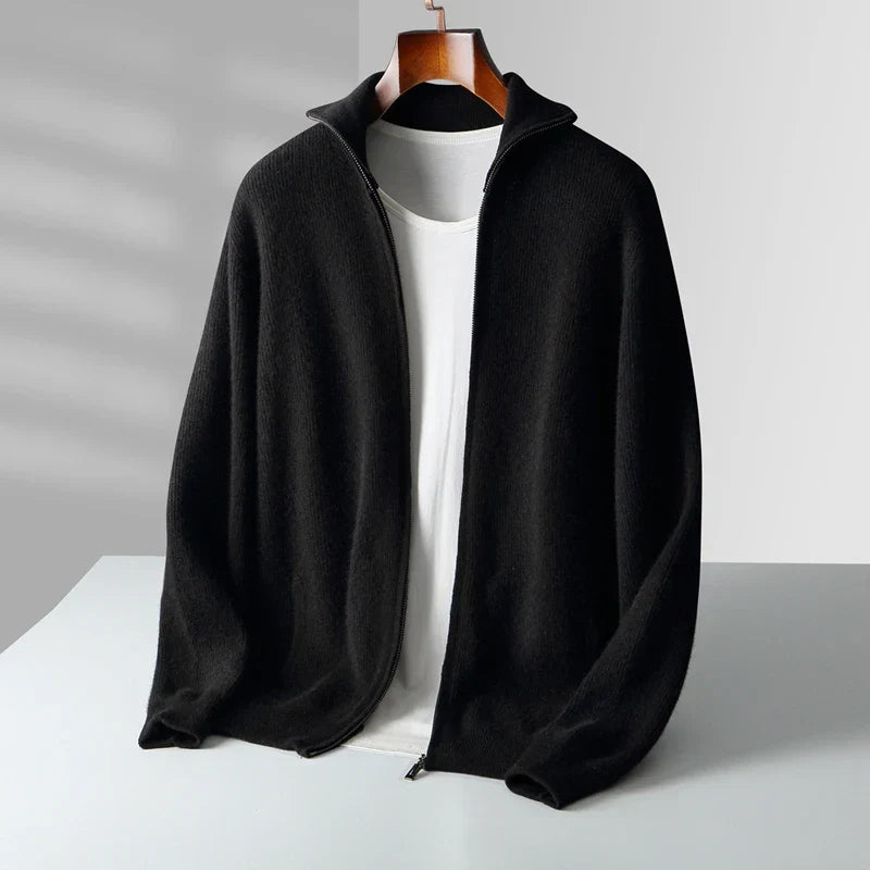 Saint Aurell Lucerne Cashmere Polo Sweater