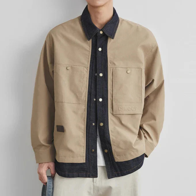 Saint Aurell San Jose Heavyweight Canvas Utility Jacket